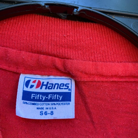 Vintage 80s Jumping Cyminee kids T-shirt size S 6-8 - Picture 2 of 6